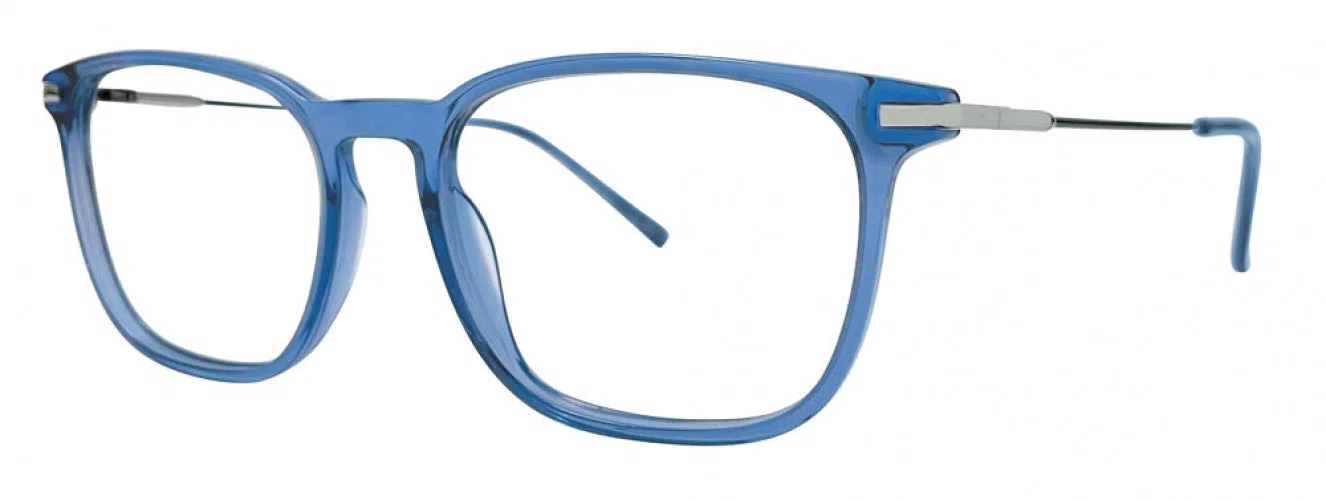 Stetson Stainless SSS606 Eyeglasses - Blue - view 2